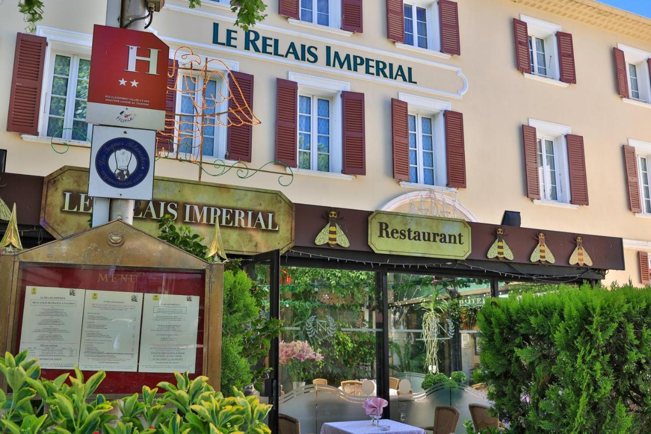 Logis Le Relais Imperial Hotell Saint-Vallier-de-Thiey Eksteriør bilde